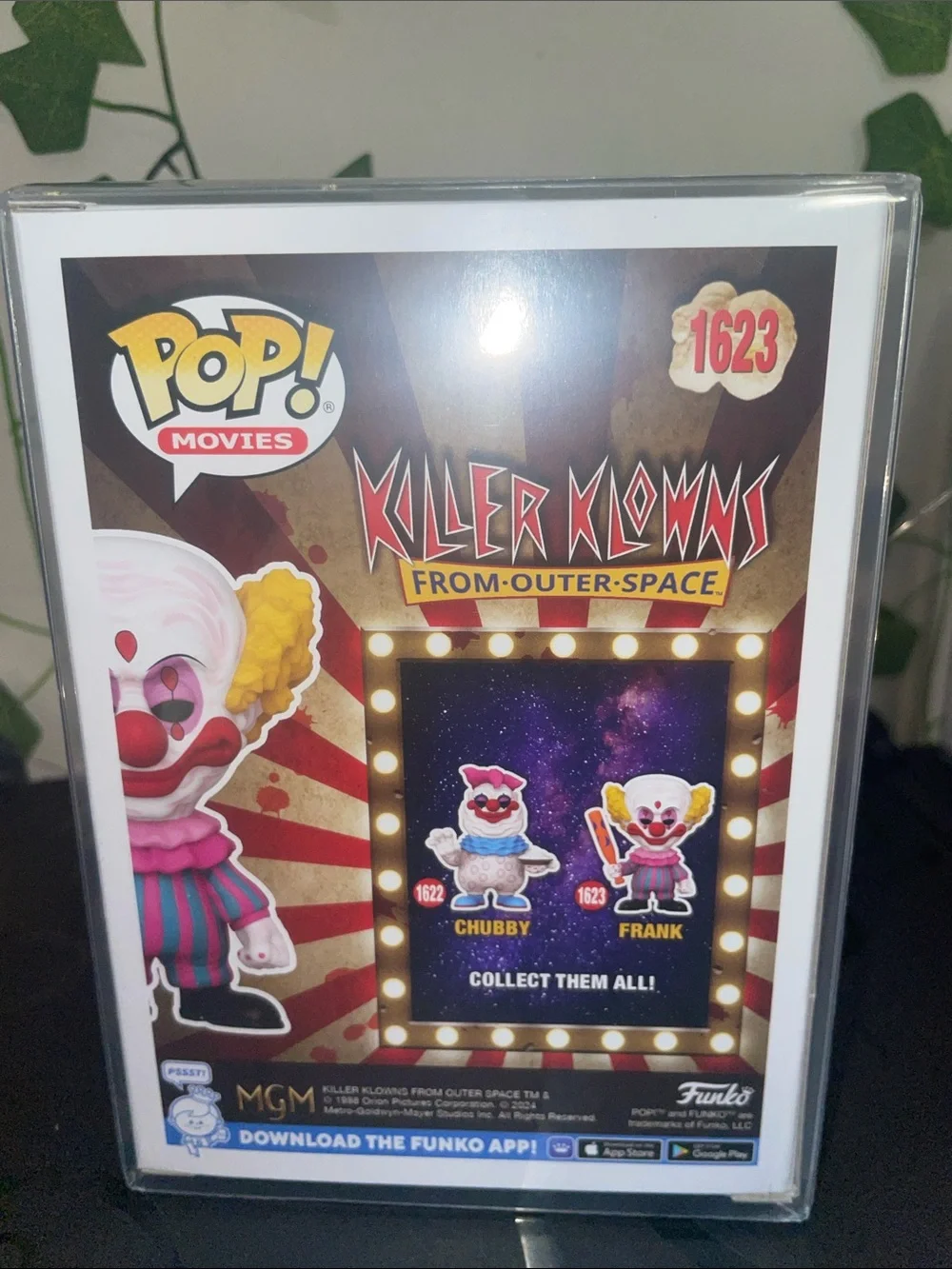 Funko Frank Clown Pop! Figure - Pink, Yellow & Black Striped Outfit